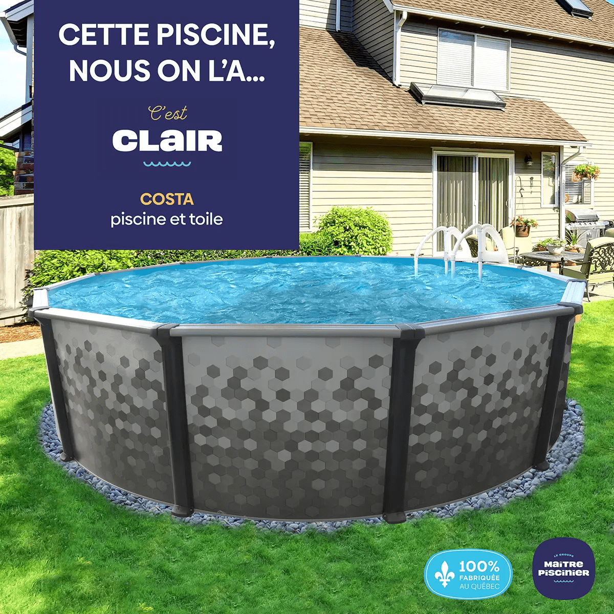 Piscine Hors Terre Costa Acier