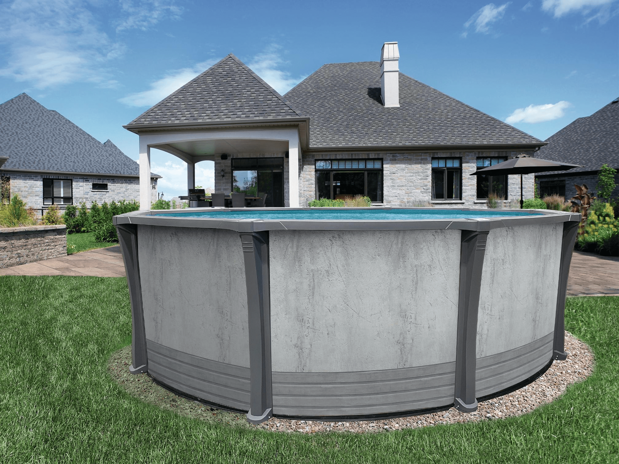 Piscine Hors Terre Aquatica Résine – Image 2