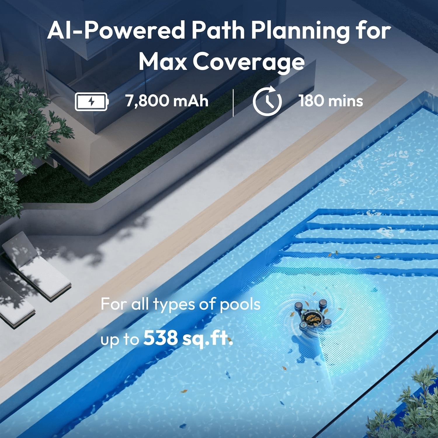 Robot écumoire de surface Bublue BuVortex V5 – Image 6