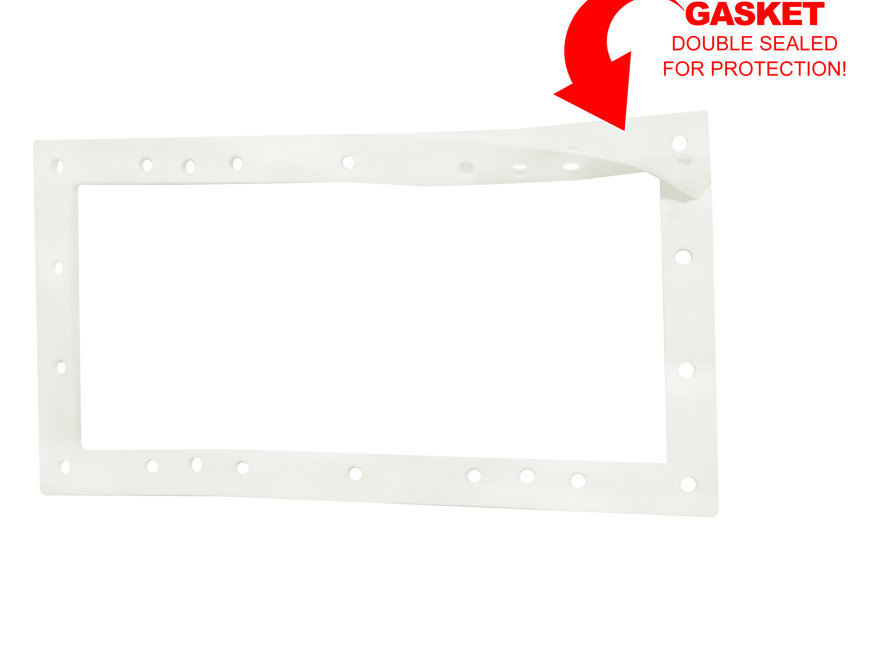 Gasket double pour écumoire à grande bouche
